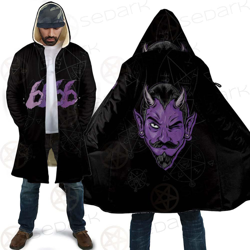 Satanic Purple 666 SED-0558 Cloak
