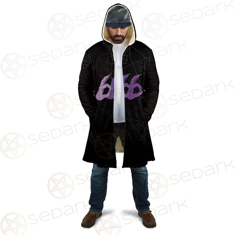 Satanic Purple 666 SED-0558 Cloak