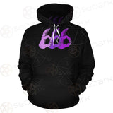 Satanic Purple 666 SED-0558 Hoodie & Zip Hoodie