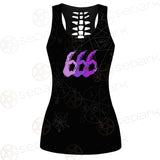 Satanic Purple 666 SED-0558 Women Tank Top