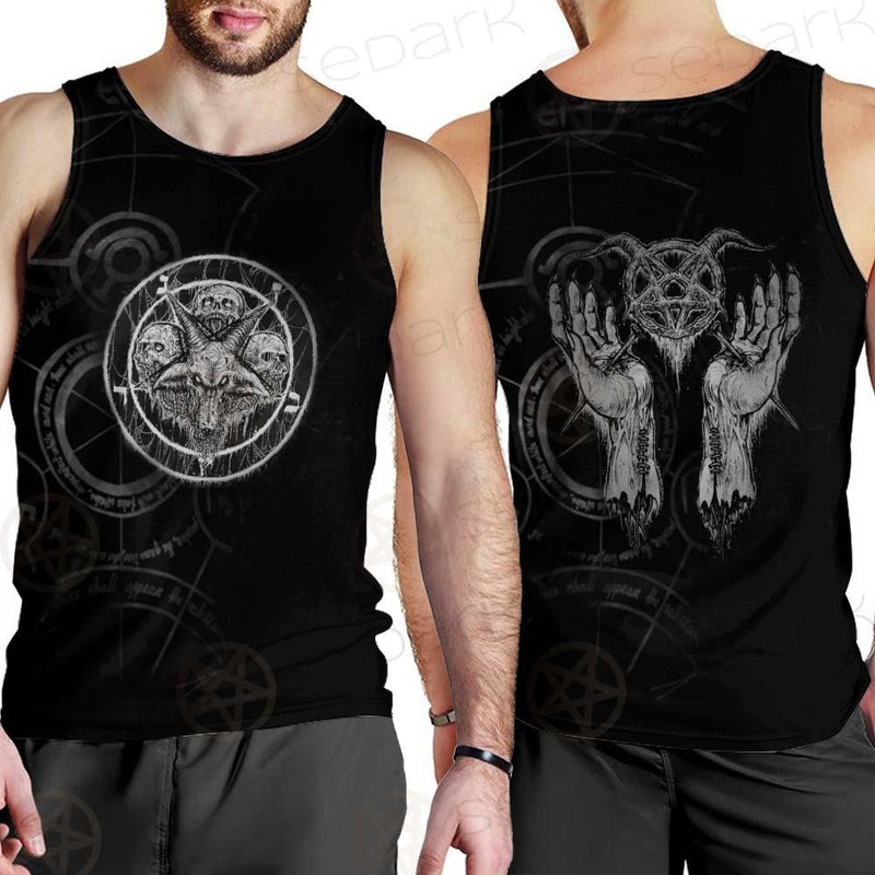 Occult Art Satanic SED-0559 Men Tank-tops
