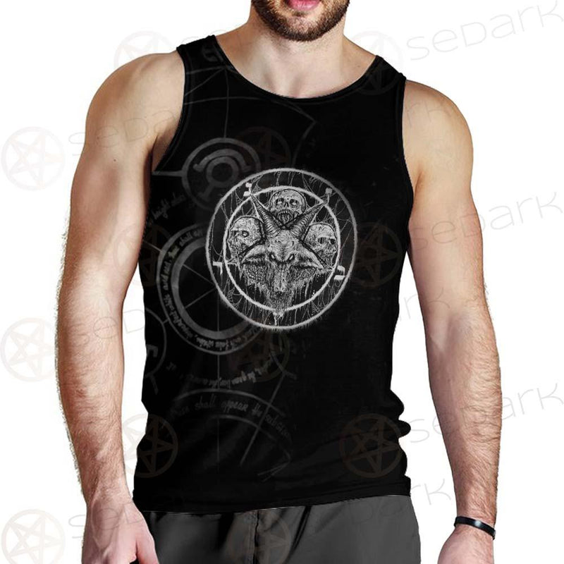 Occult Art Satanic SED-0559 Men Tank-tops