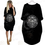 Occult Art Satanic SED-0559 Batwing Pocket Dress