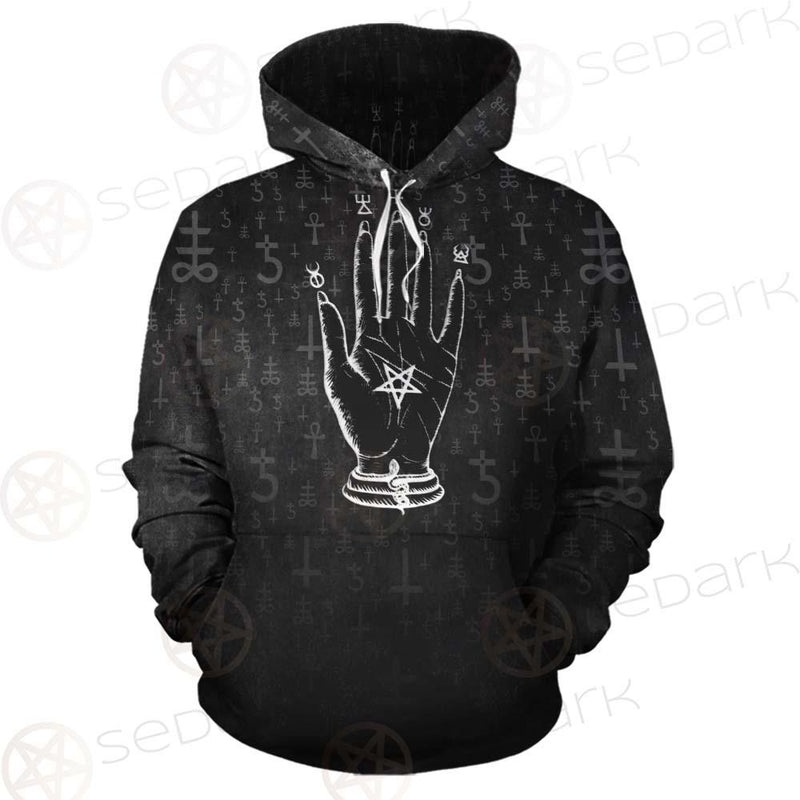 Baphomet Hand SED-0560 Hoodie & Zip Hoodie