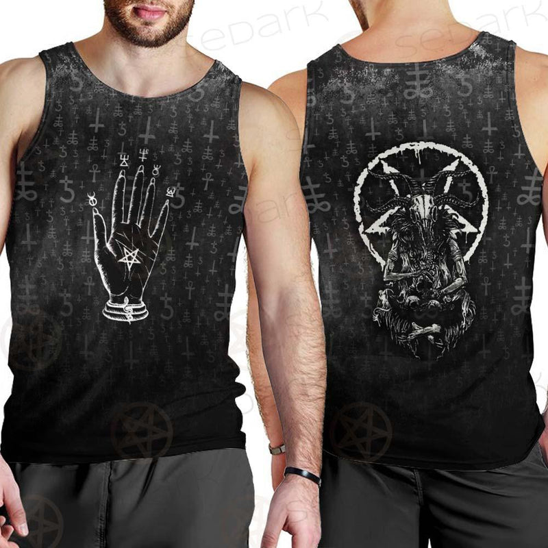 Baphomet Hand SED-0560 Men Tank-tops