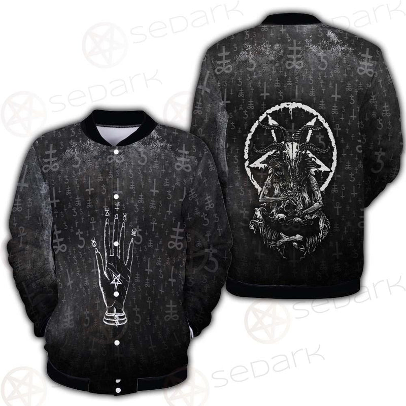 Baphomet Hand SED-0560 Button Jacket