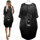 Baphomet Hand SED-0560 Batwing Pocket Dress