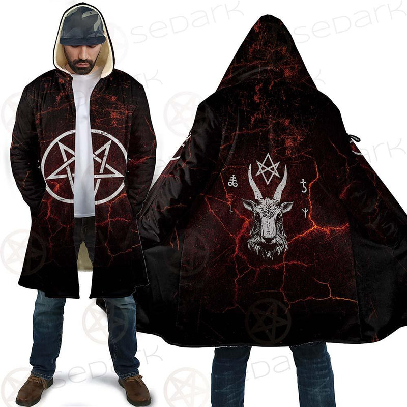 Satanism Goat Head SED-0561 Cloak