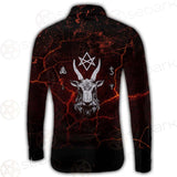 Satanism Goat Head SED-0561 Shirt Allover