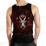 Satanism Goat Head SED-0561 Men Tank-tops