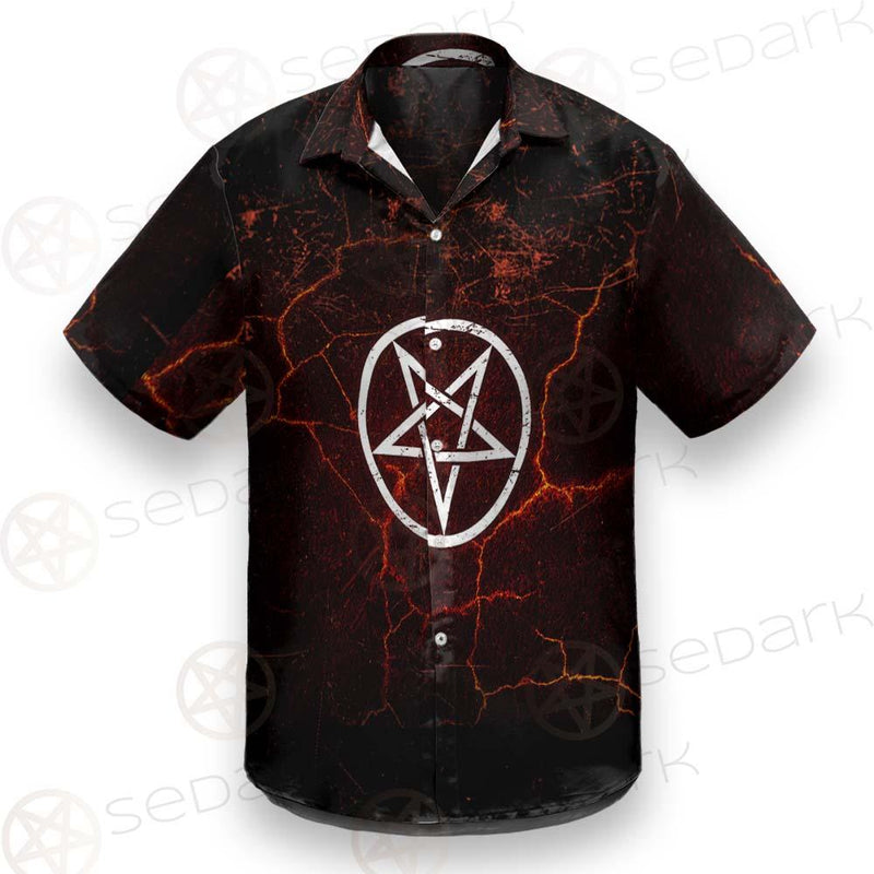 Satanism Goat Head SED-0561 Shirt Allover