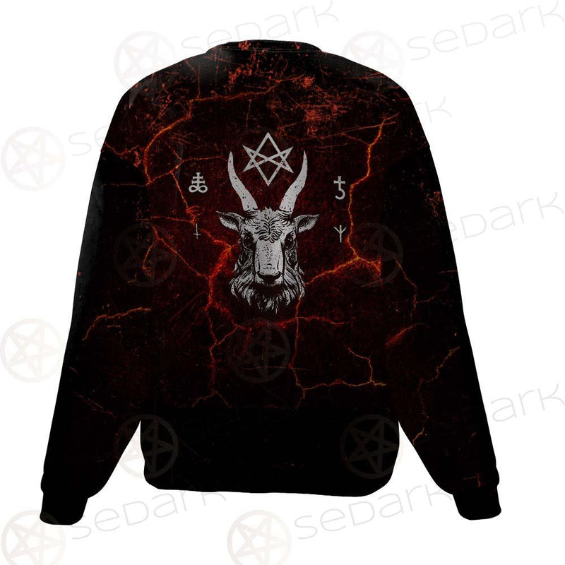 Satanism Goat Head SED-0561 Unisex Sweatshirt