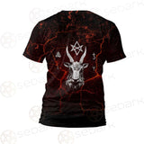 Satanism Goat Head SED-0561 Unisex T-shirt