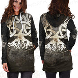 Viking Tree Of Life SED-0566 Hoodie Dress