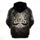 Viking Tree Of Life SED-0566 Hoodie & Zip Hoodie Raglan