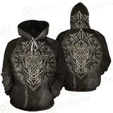 Viking Old Warrior Geometry SED-0567 Hoodie & Zip Hoodie