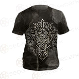 Viking Old Warrior Geometry SED-0567 Unisex T-shirt