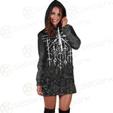 Viking Celtic Tree Of Life SED-0568 Hoodie Dress