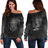 Viking Celtic Tree Of Life SED-0568 Off Shoulder Sweaters