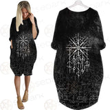 Viking Celtic Tree Of Life SED-0568 Batwing Pocket Dress