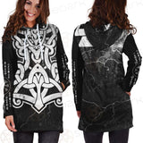 Viking Thor Hammer SED-0569 Hoodie Dress