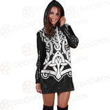 Viking Thor Hammer SED-0569 Hoodie Dress