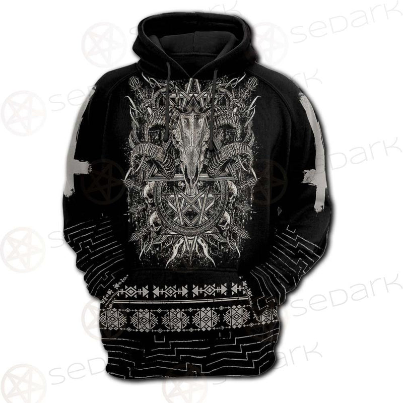 Satan The Dark Side SED-0570 Hoodie & Zip Hoodie Raglan