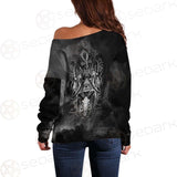 Satanic Fire SED-0571 Off Shoulder Sweaters