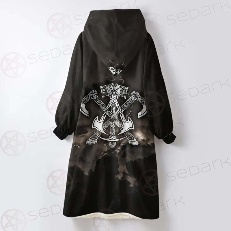 Viking Assassins Creed SED-0572 Oversized Sherpa Blanket Hoodie