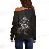 Viking Assassins Creed SED-0572 Off Shoulder Sweaters