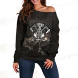 Viking Assassins Creed SED-0572 Off Shoulder Sweaters