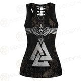 Viking Warrior And Vegvisir SED-0573 Women Tank Top