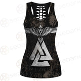 Viking Warrior And Vegvisir SED-0573 Women Tank Top