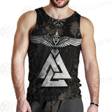 Viking Warrior And Vegvisir SED-0573 Men Tank-tops