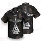 Viking Warrior And Vegvisir SED-0573 Shirt Allover