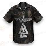 Viking Warrior And Vegvisir SED-0573 Shirt Allover