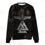 Viking Warrior And Vegvisir SED-0573 Unisex Sweatshirt