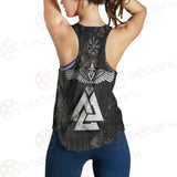 Viking Warrior And Vegvisir SED-0573 Women Tank Top