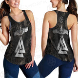 Viking Warrior And Vegvisir SED-0573 Women Tank Top