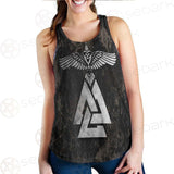 Viking Warrior And Vegvisir SED-0573 Women Tank Top