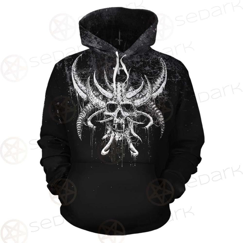Cross Inverted Satanic SED-0575 Hoodie & Zip Hoodie