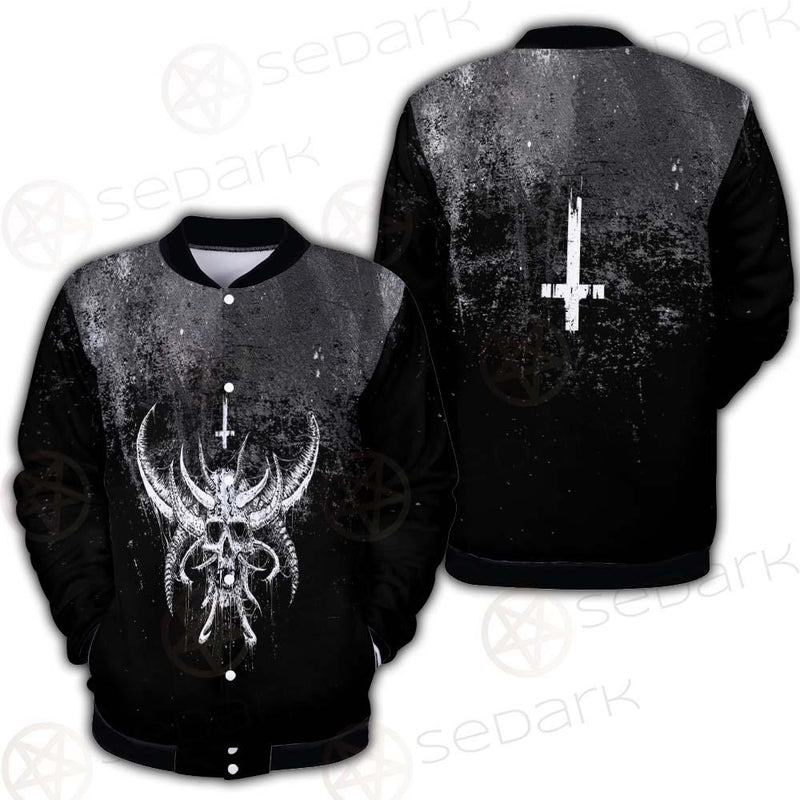 Cross Inverted Satanic SED-0575 Button Jacket