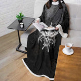 Cross Inverted Satanic SED-0575 Sleeved Blanket