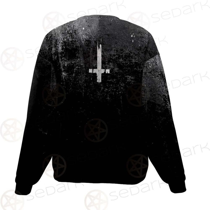 Cross Inverted Satanic SED-0575 Unisex Sweatshirt