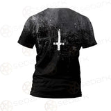 Cross Inverted Satanic SED-0575 Unisex T-shirt