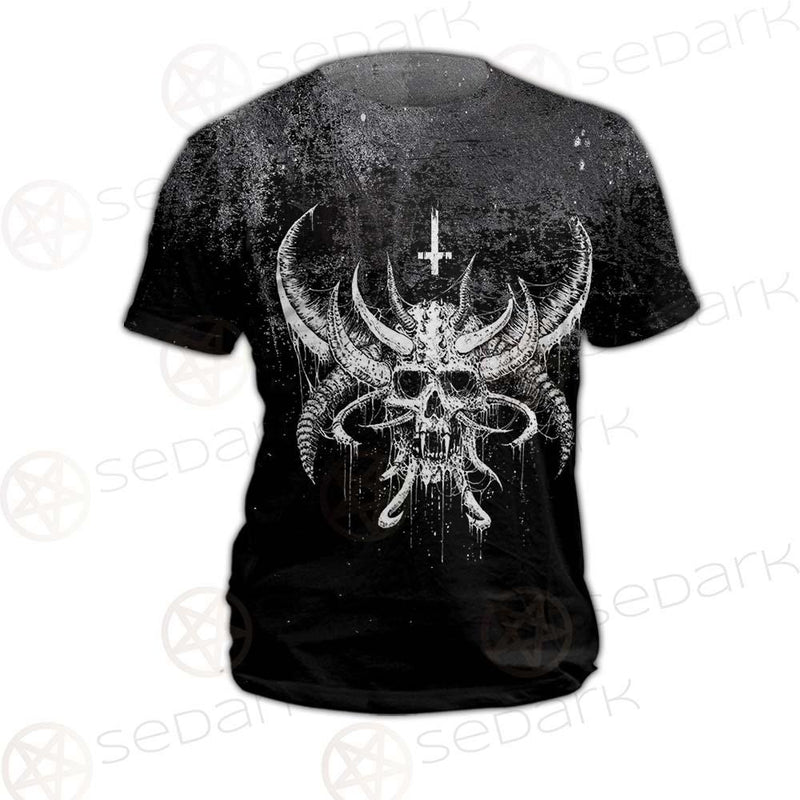 Cross Inverted Satanic SED-0575 Unisex T-shirt