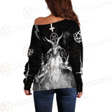 Satan Women Warrior SED-0576 Off Shoulder Sweaters
