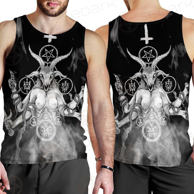 Satan Women Warrior SED-0576 Men Tank-tops