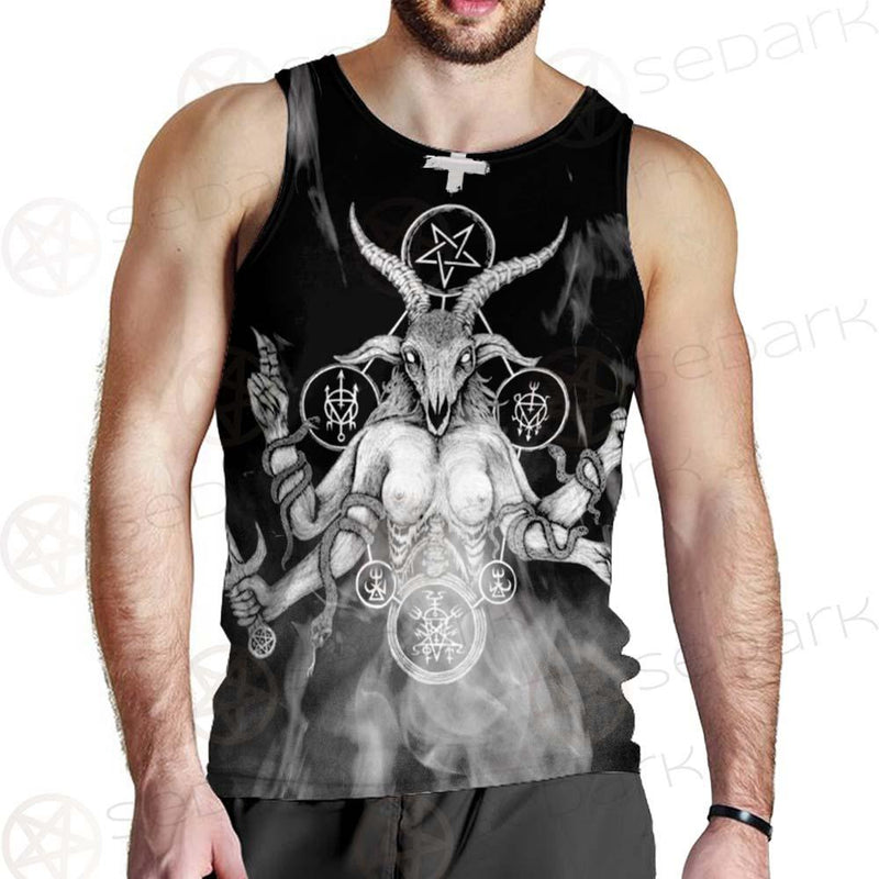 Satan Women Warrior SED-0576 Men Tank-tops