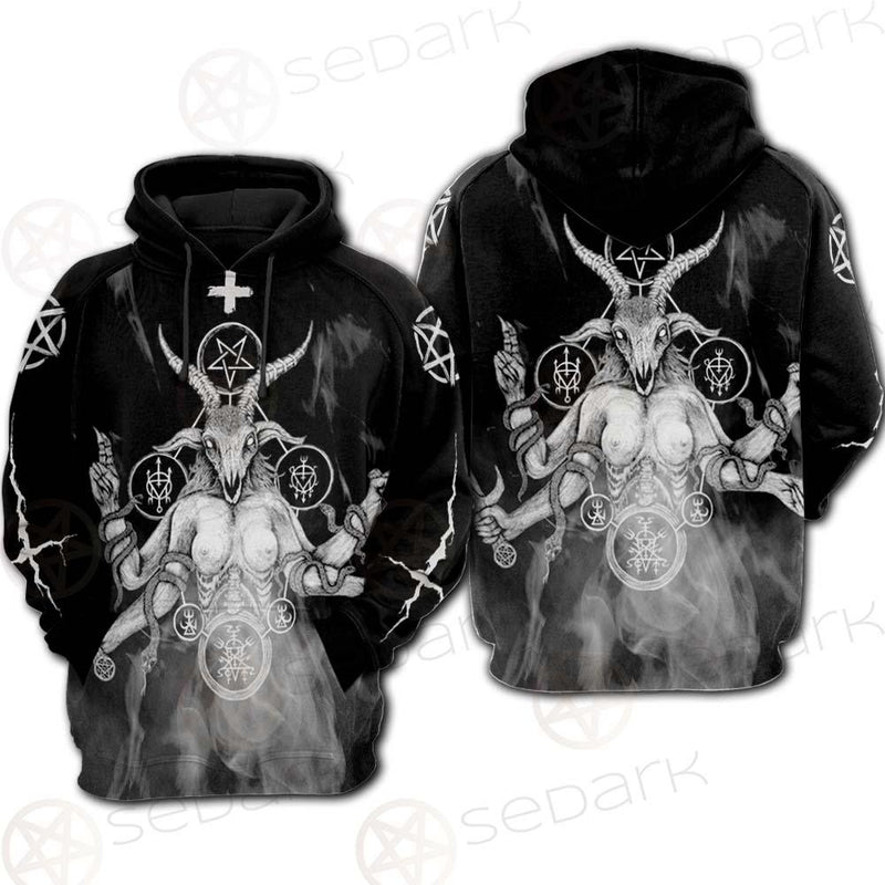 Satan Women Warrior SED-0576 Hoodie & Zip Hoodie Raglan